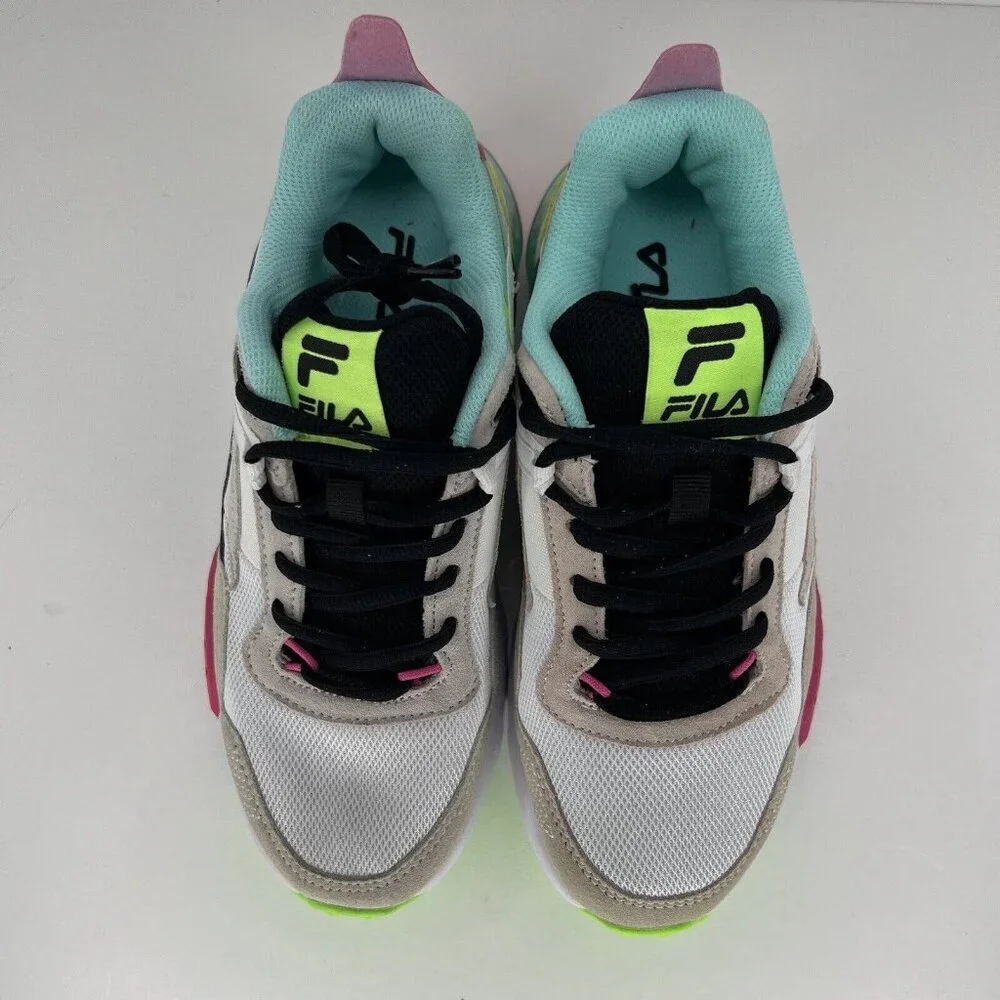 FILA Setona Viz Leather and Mesh Cross Training Sneaker Womens Size 6.5 EU 37.5